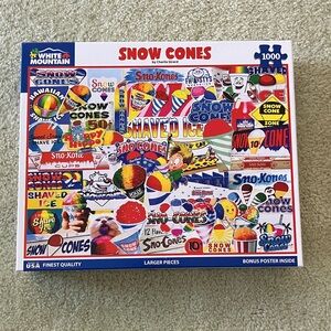 White Mountain Snow Cones Puzzle